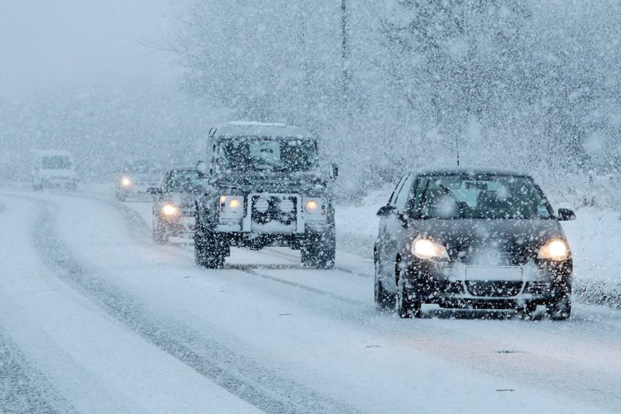Снег, метели и гололед прогнозируются в Кемеровской области на пятницу