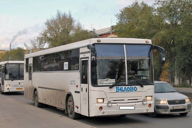 В Кузбассе водитель междугороднего автобуса умер за рулем