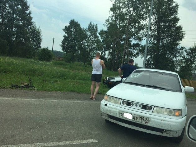 В Прокопьевске автолюбитель сбил велосипедистку