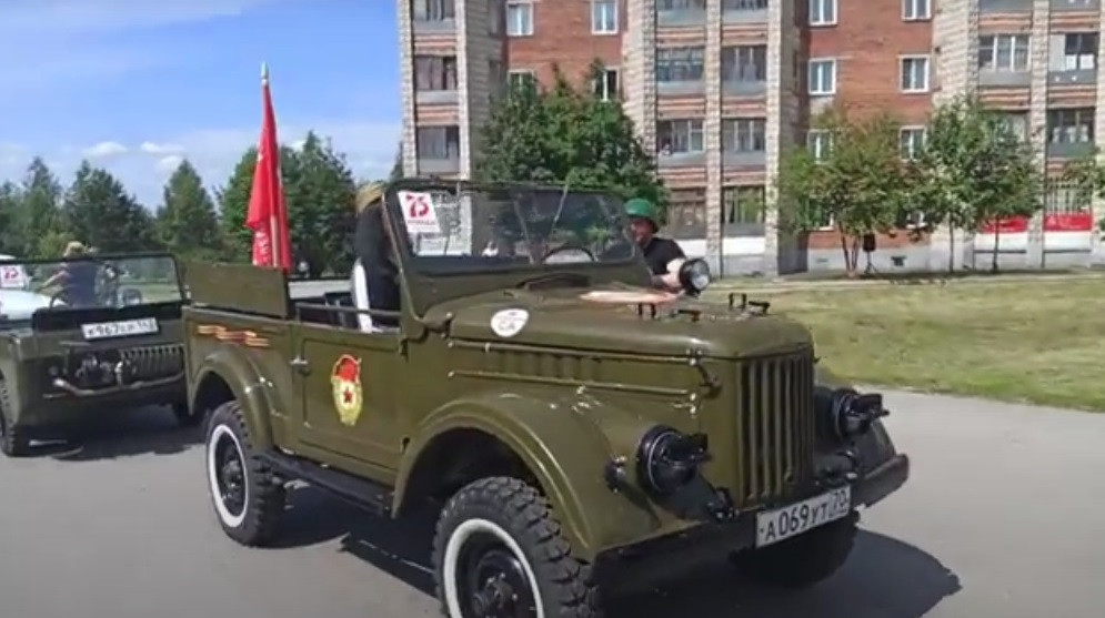 Прокопьевск отметил юбилей парада Победы