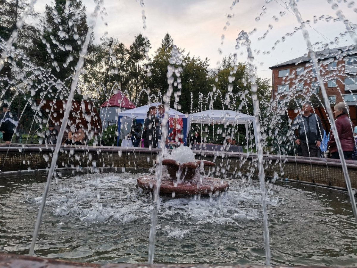 В Прокопьевске запустили фонтаны 