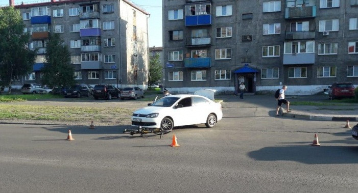 В Кузбассе автолюбитель сбил велосипедиста