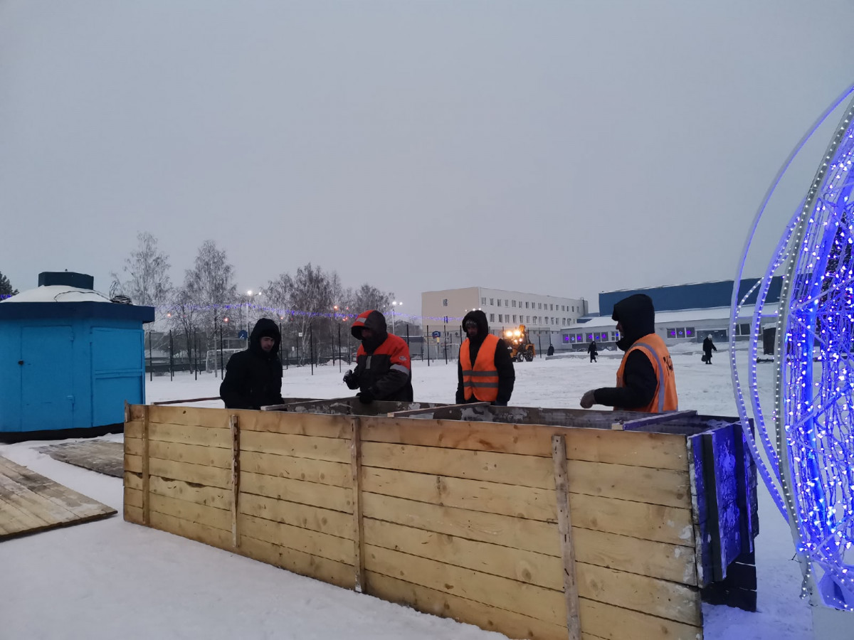 В Прокопьевске появится ледяной трон