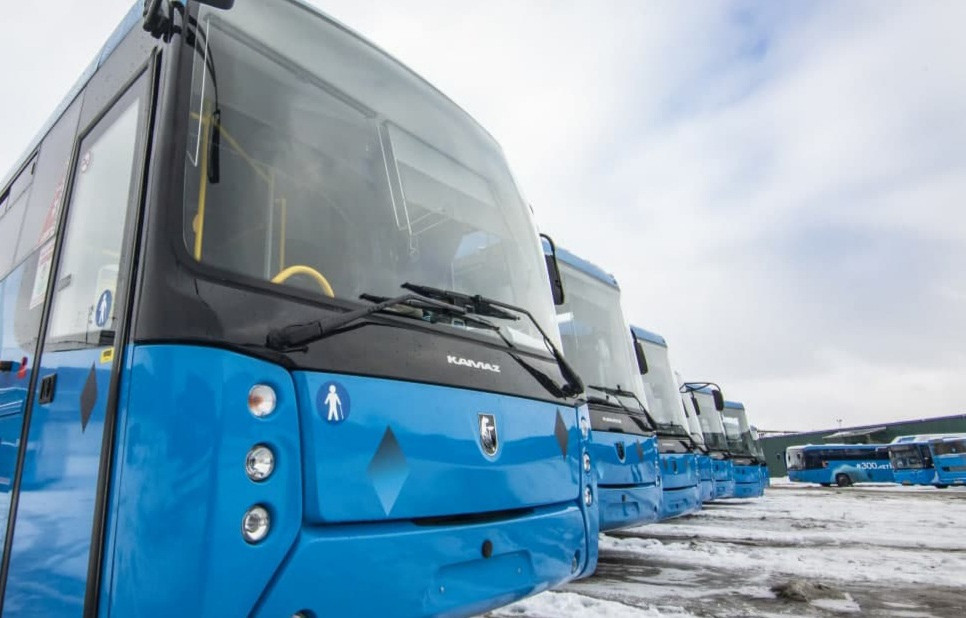 Прокопьевск получил еще 3 новых автобуса