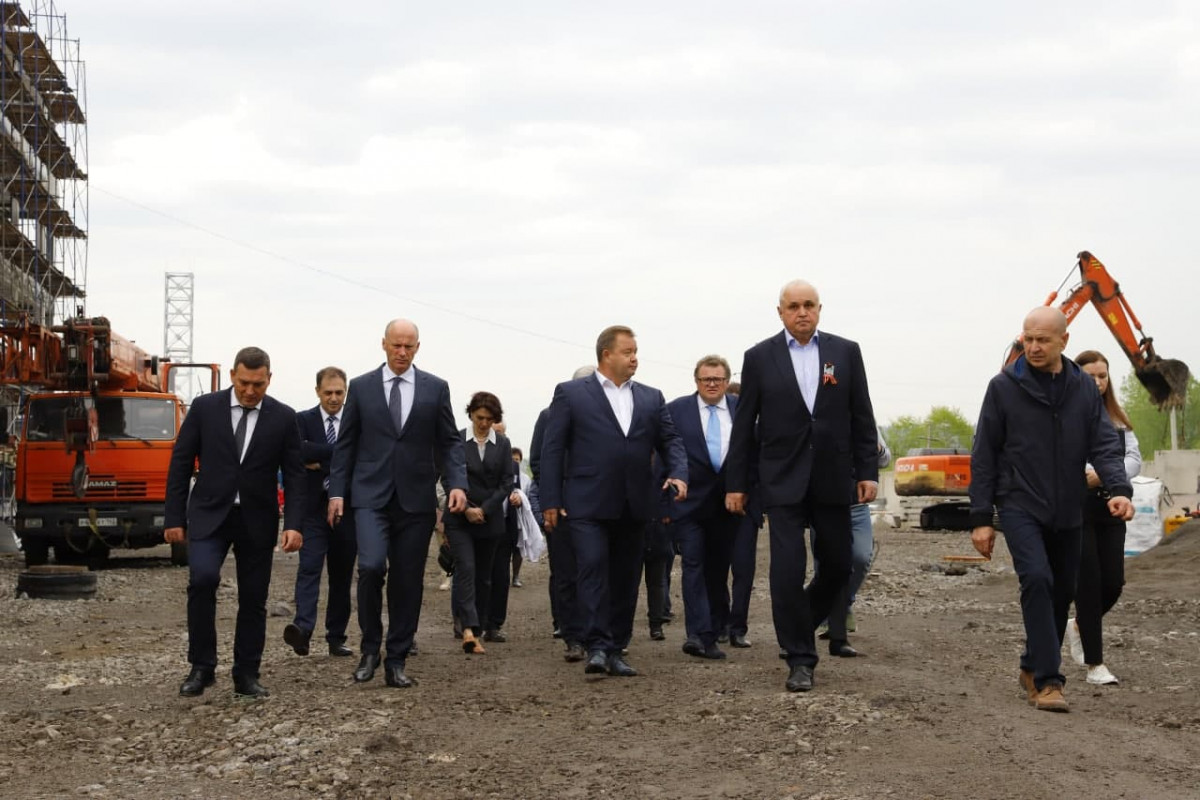 В Кузбассе важнейший строительный объект посетил первый заместитель министра здравоохранения РФ