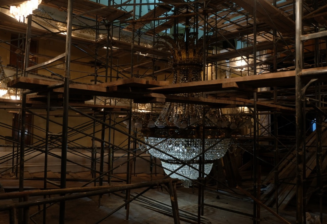 В Прокопьевске начался новый этап реставрации драмтеатра