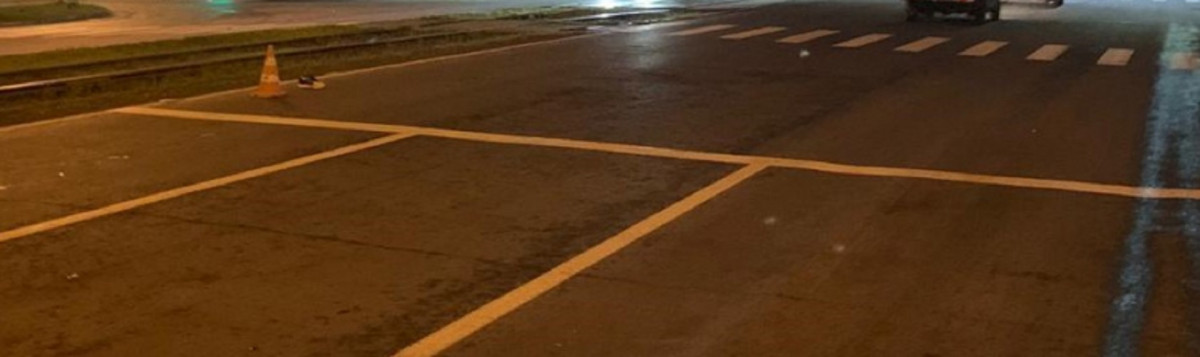 В Кузбассе автолюбитель сбил пешехода на скорости более 125 км/ч