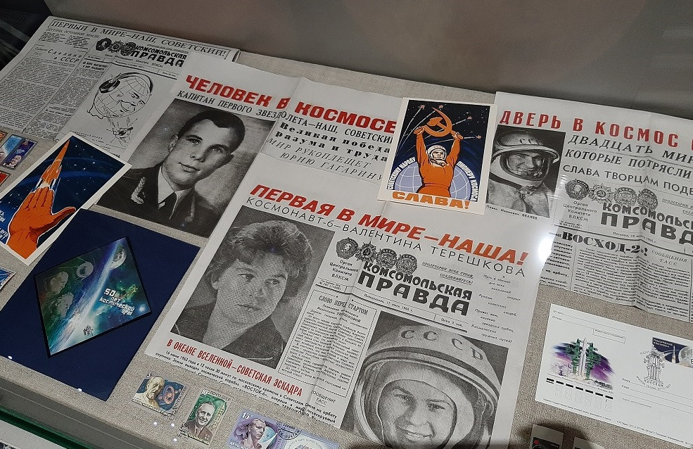 В Прокопьевске открылась выставка "Адмирал Вселенной"