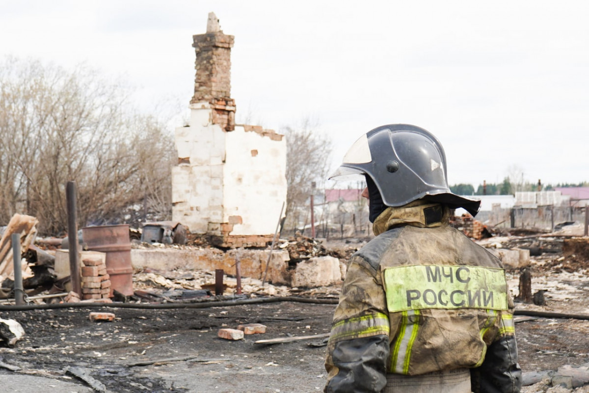 Семьям погибших и пострадавших от пожаров в Тяжинском округе будет оказана помощь