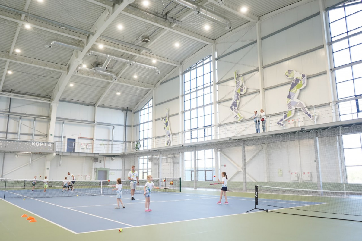 В Кузбассе открыт современный теннисный центр