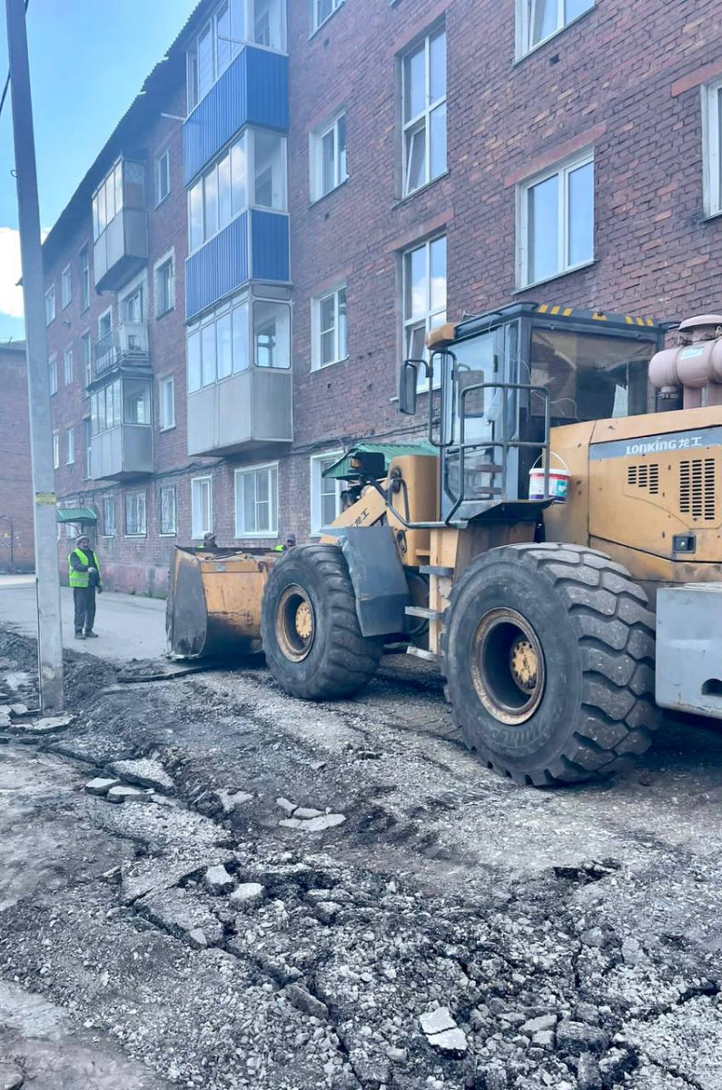 Областная администрация сообщила о темпах ремонта дворов в Прокопьевске