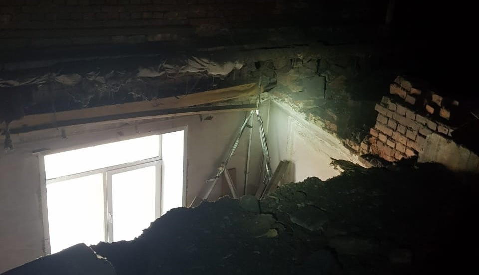 Ещё один дом с обрушившимся перекрытием обследовала Госжилинспекция
