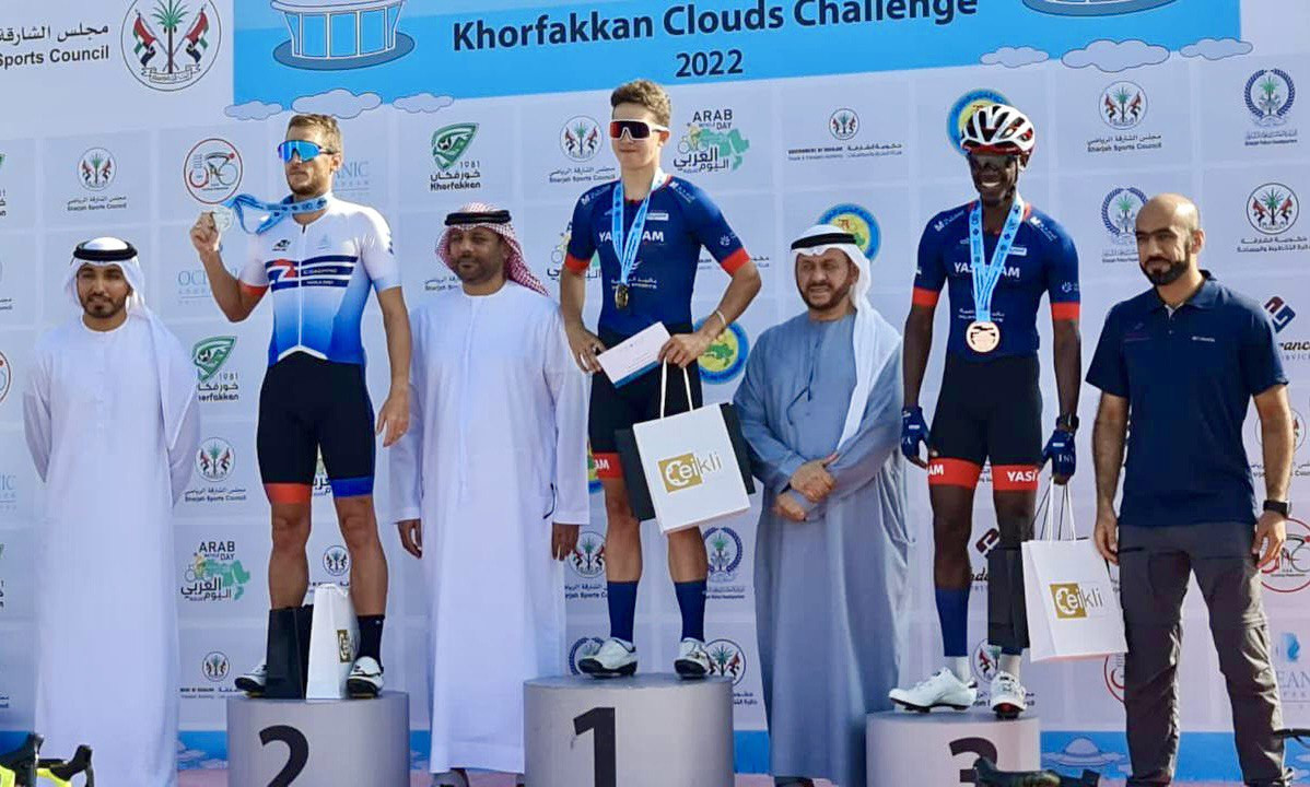 Прокопчанин выиграл велогонку «Abu Dhabi Sports council» в ОАЭ