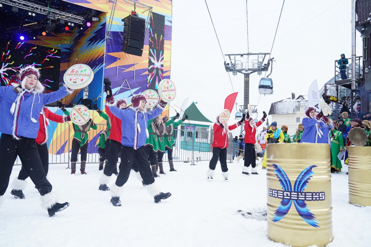 В Шерегеше открыли новый горнолыжный сезон