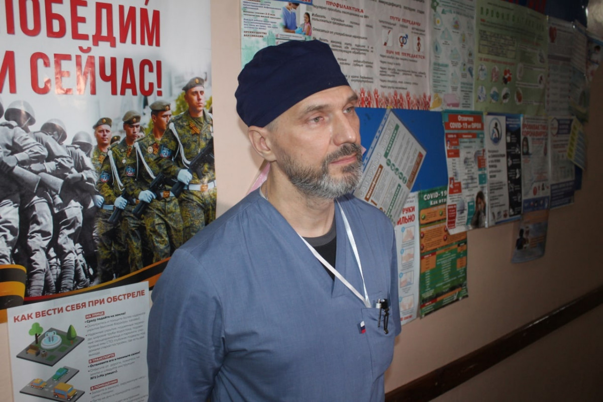 В Горловке приступили к работе врачи из Кузбасса