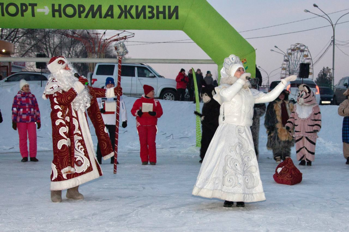 В Прокопьевске открыли зимний сезон