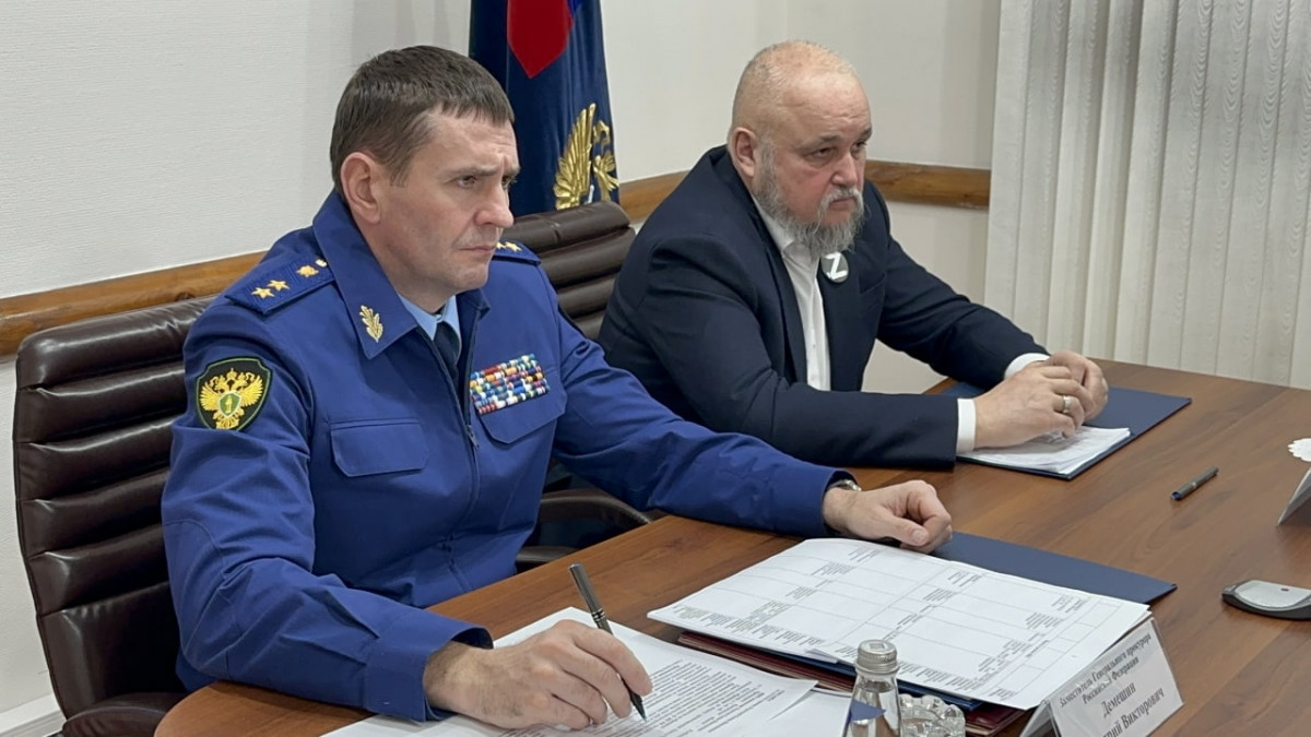 Заместитель Генпрокурора России провёл личный приём жителей Кузбасса