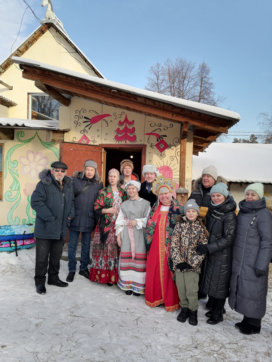 Церковь в Прокопьевске зимой