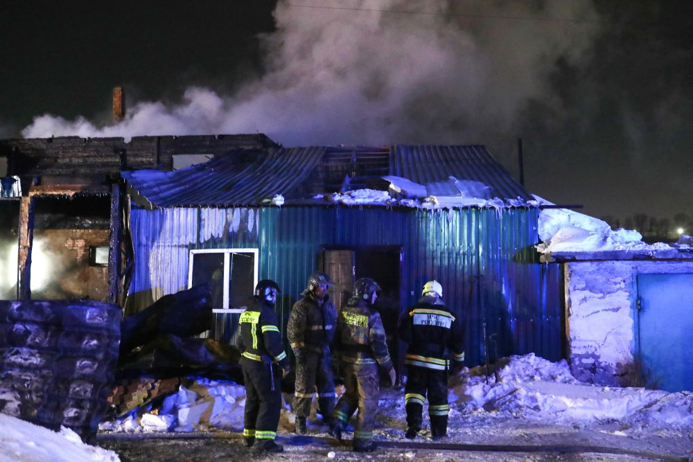 В Кузбассе произошёл страшный пожар. Погибло 20 человек