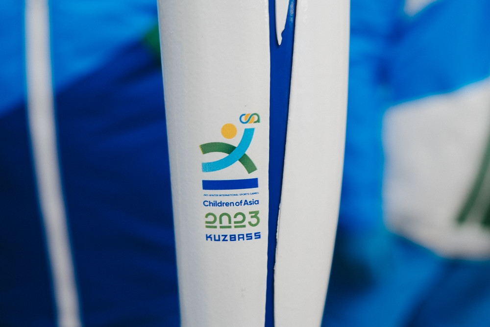 В Кузбассе презентовали факел огня зимних игр «Дети Азии»