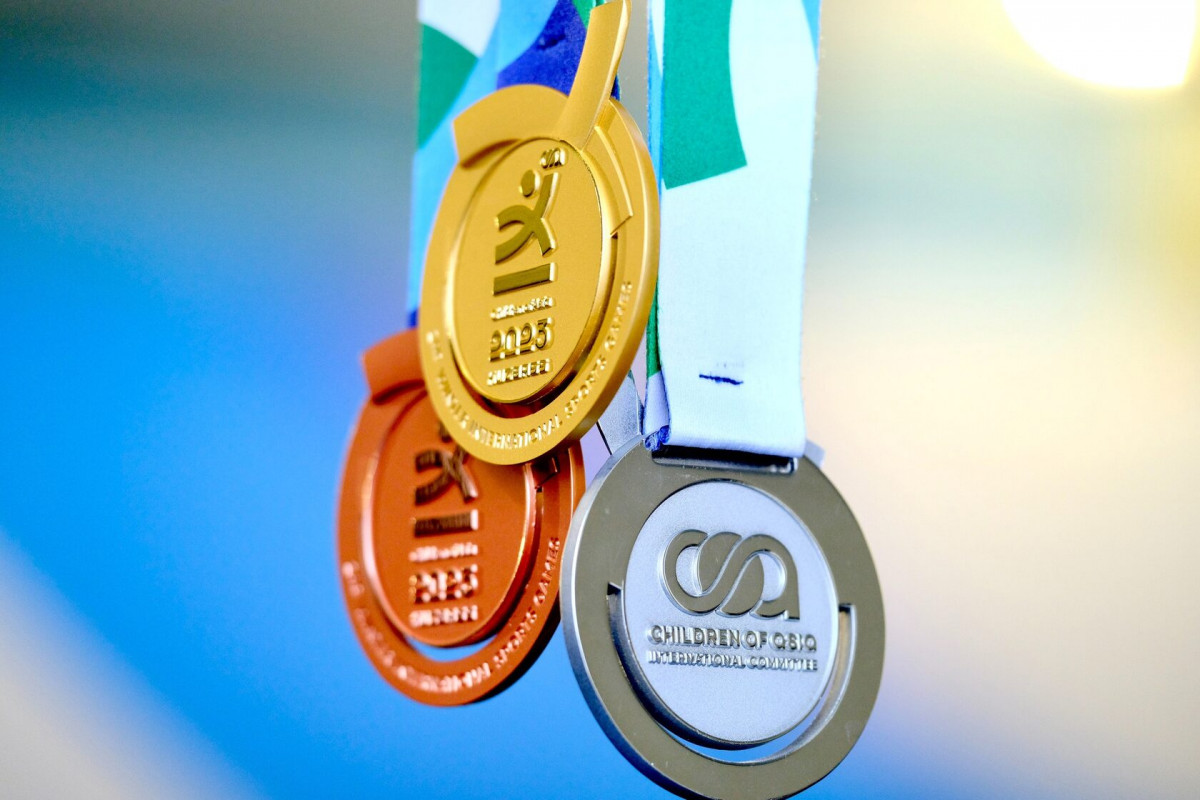 В Кузбассе презентовали медали Международных спортивных игр "Дети Азии"