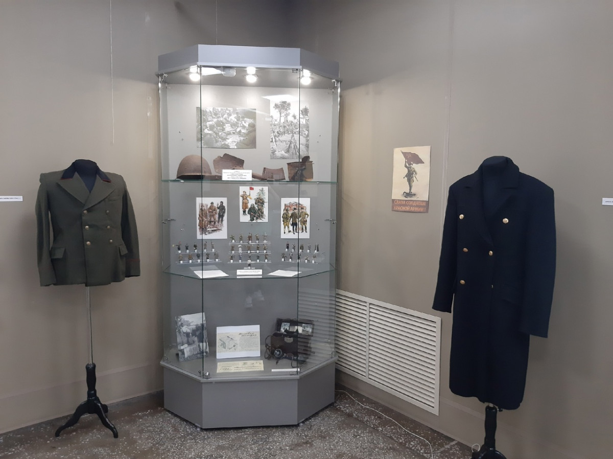 В краеведческом музее соединили в одну экспозицию Красную армию, Гражданскую войну и локальные конфликты 