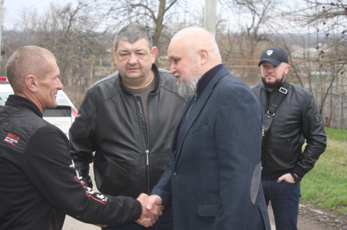 Губернатор Кузбасса Сергей Цивилев посетил Горловку