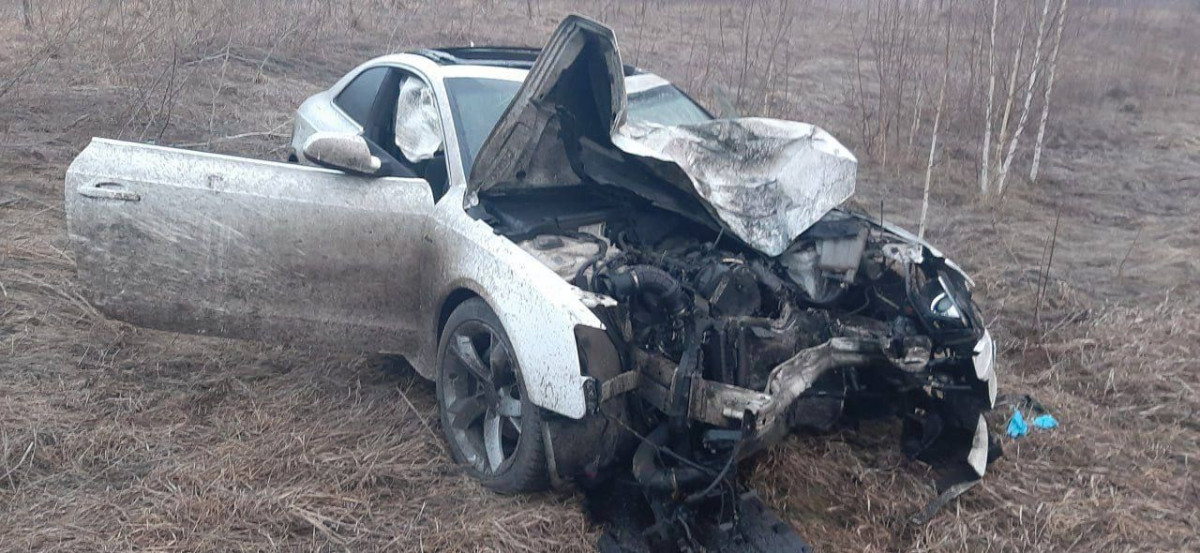Три человека погибли при столкновении Audi A5 и мотоцикл «Урал».