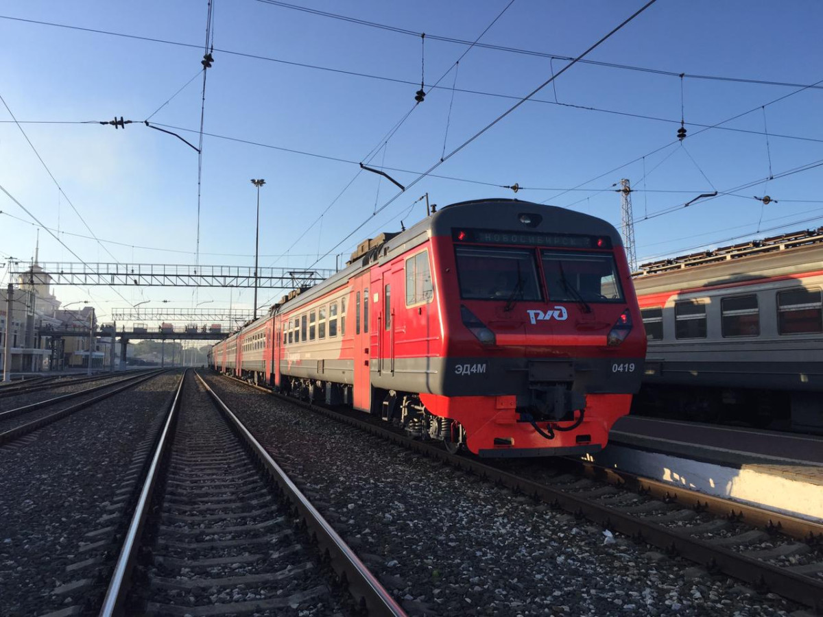 Поезд из Новокузнецка в Новосибирск и обратно будет выполнять дополнительные рейсы