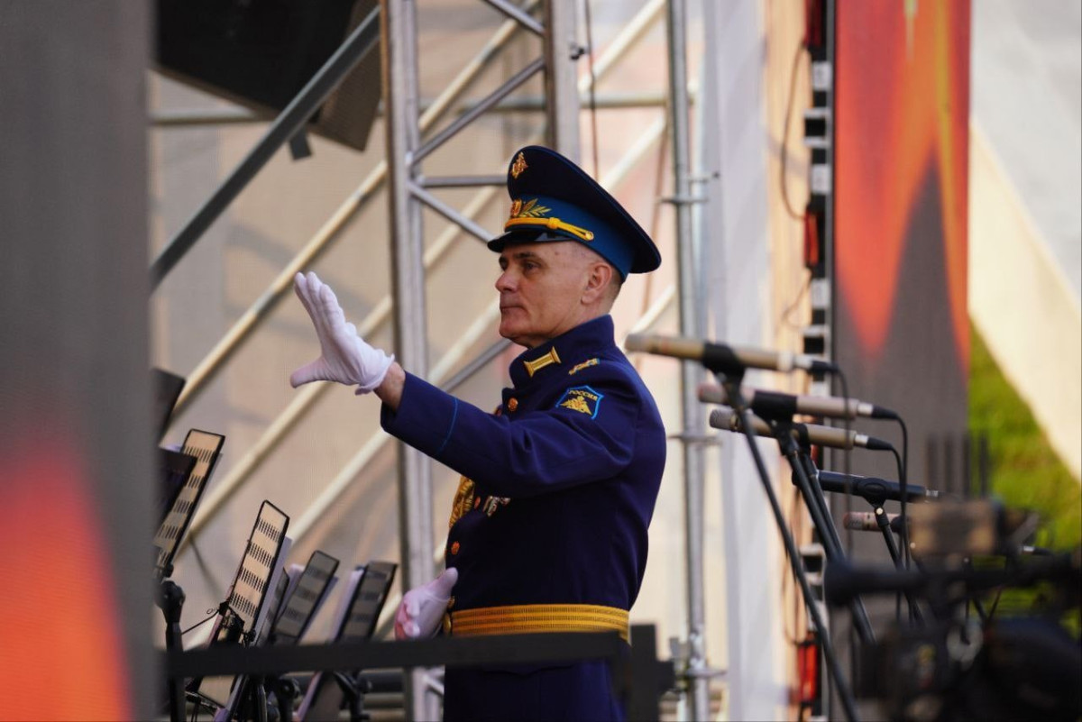 В Кемерове прошёл патриотический концерт, посвящённый Дню Победы