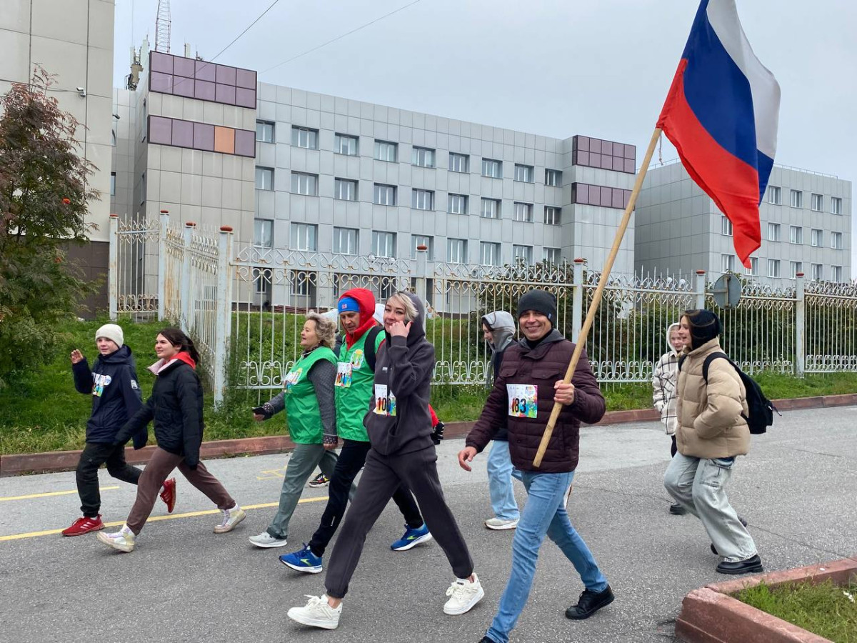 Прокопчане прошагали 2,5 километра в рамках Всероссийского дня ходьбы