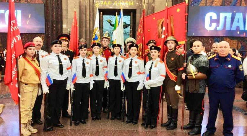Прокопьевские кадеты стали лучшими на патриотического конкурсе «Сыны и дочери Отечества» в Москве