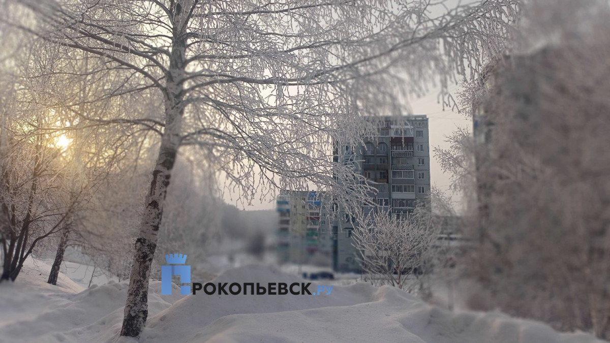 В пятницу в Прокопьевске установится морозная и малооблачная погода
