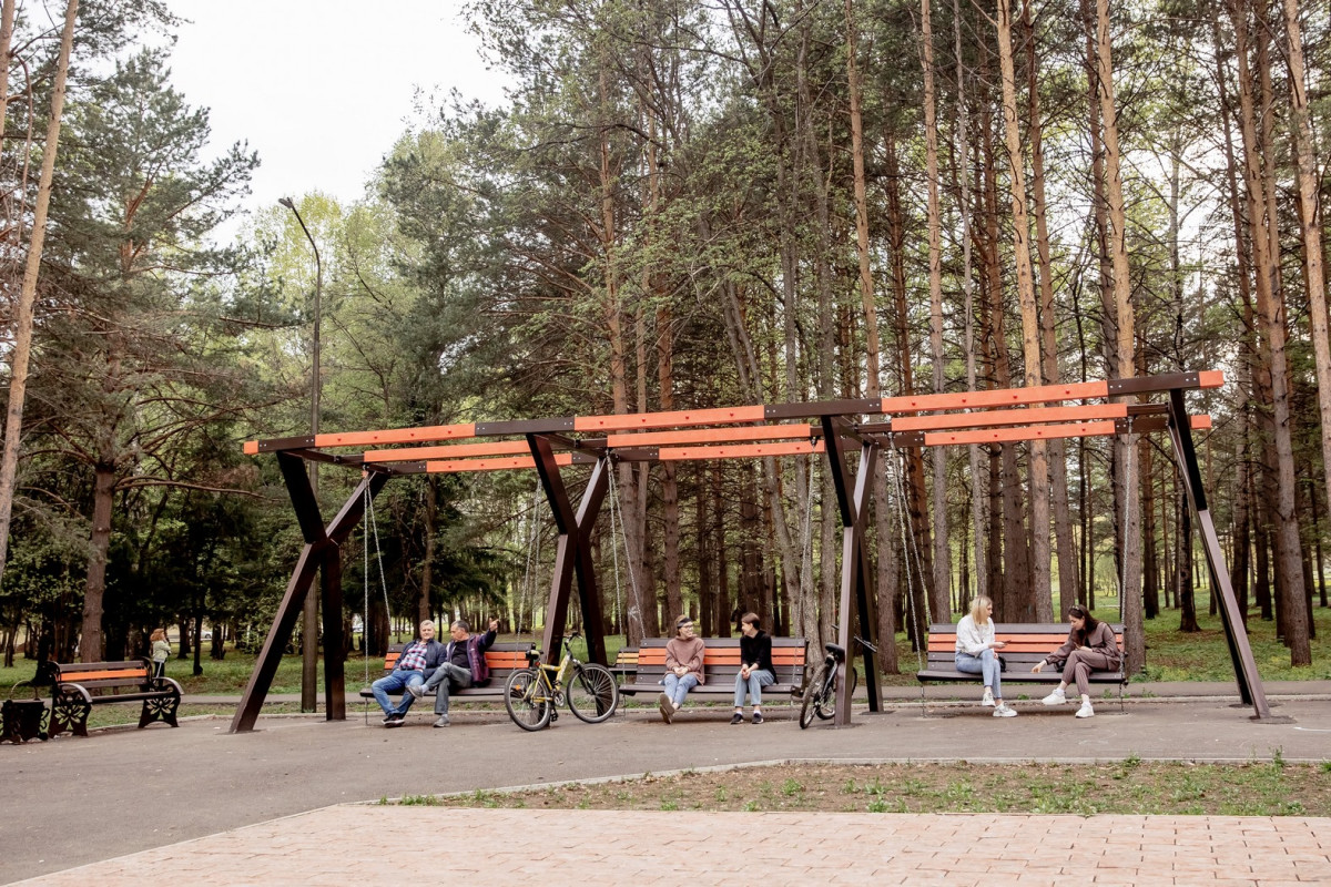 Прокопьевский парк назван самым экологичным среди реализованных в Кузбассе объектов по нацпроекту «Жилье и городская среда»
