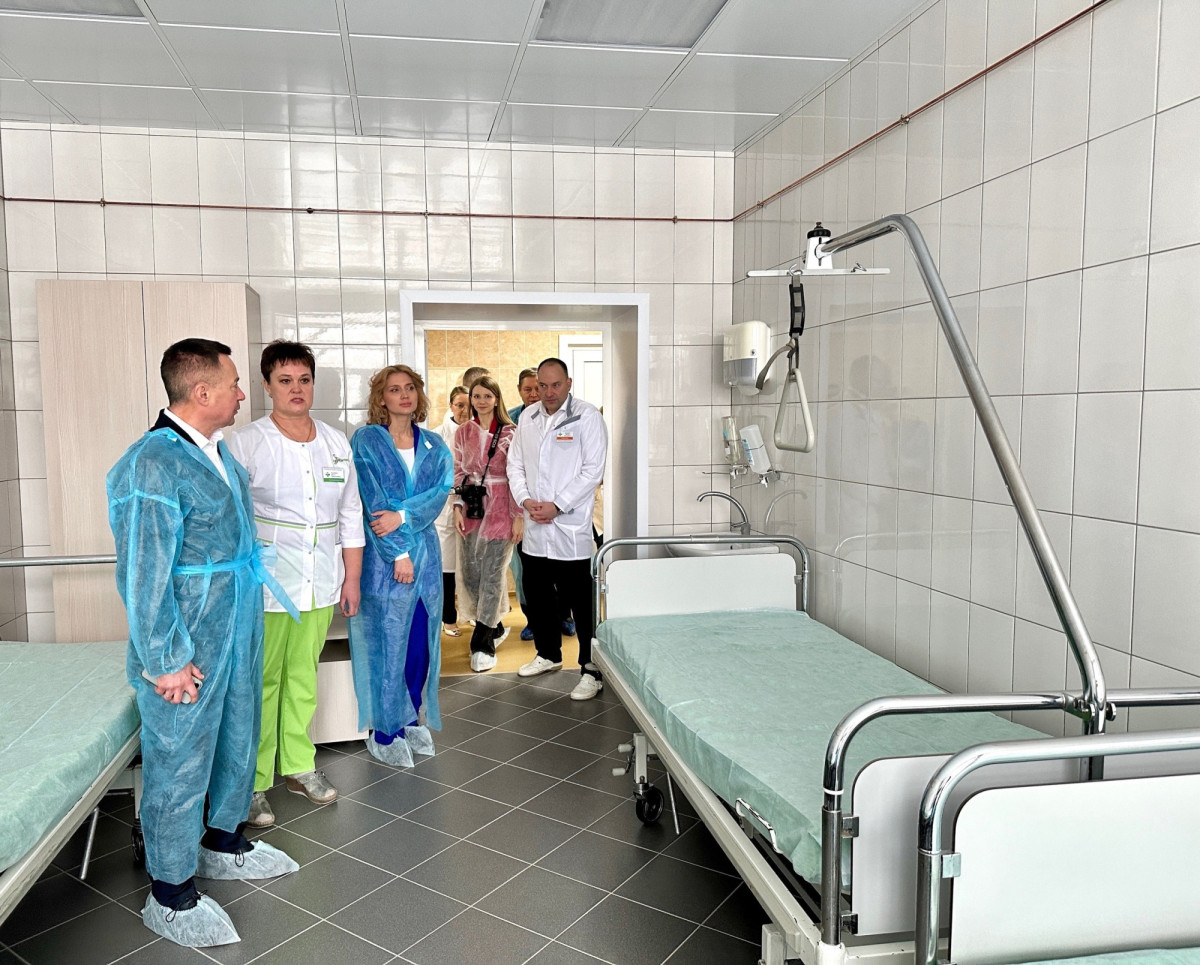 В Прокопьевской горбольнице завершен ремонт гинекологического отделения