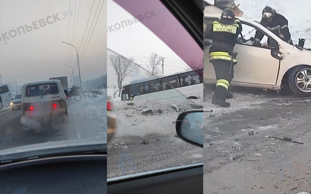 Спасатели работали на месте серьёзного ДТП в районе аэропорта Спиченково