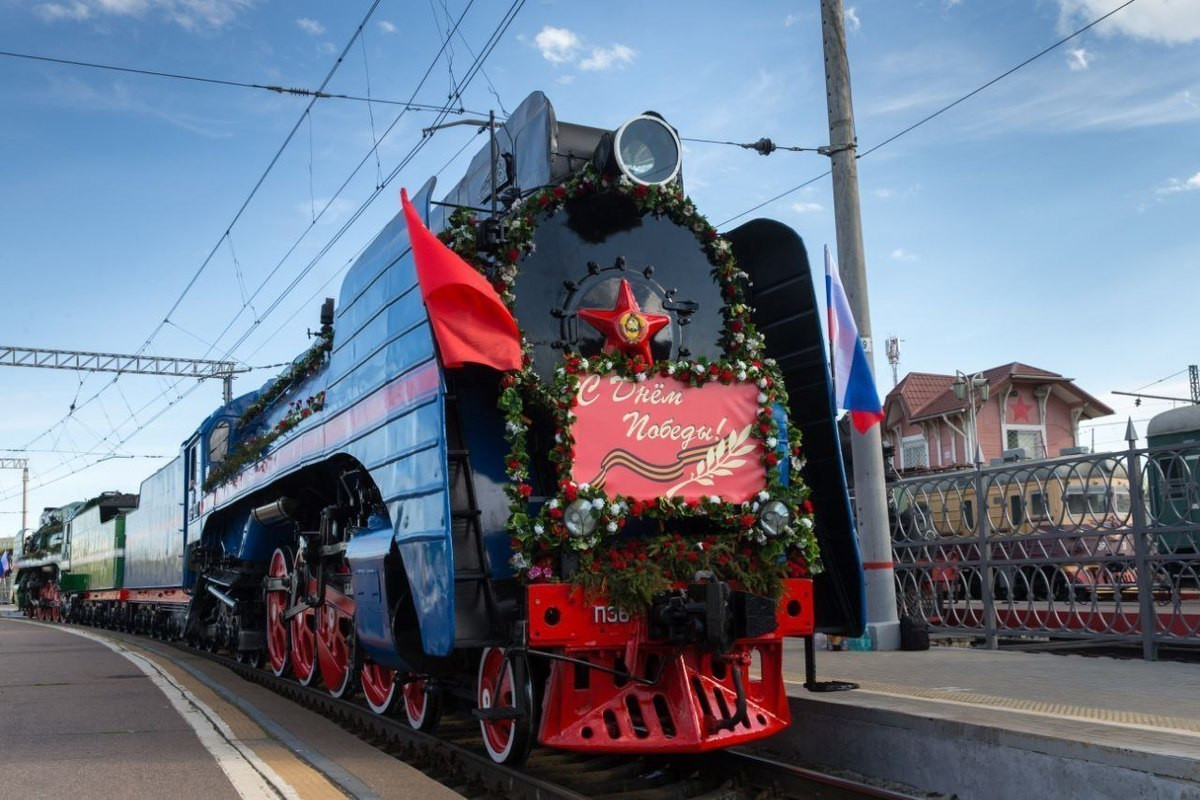 В Кузбассе 9 мая одновременно "загудят" поезда