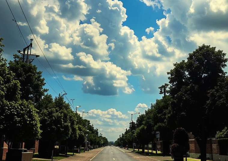 В воскресенье в Прокопьевске будет жарко, возможен дождь