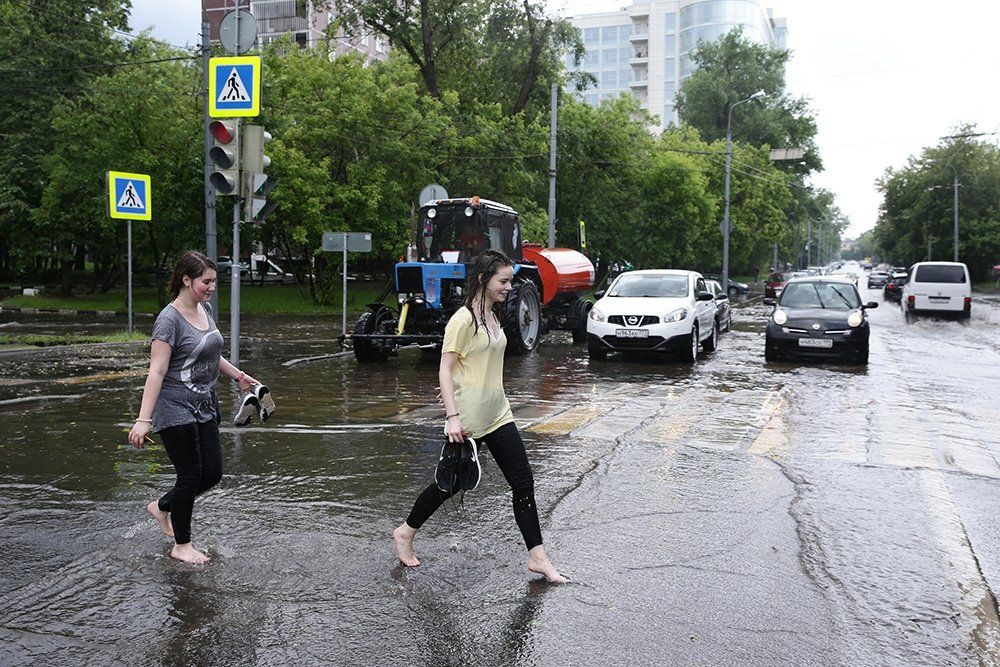 На Москву обрушилась непогода: отложены десятки авиарейсов