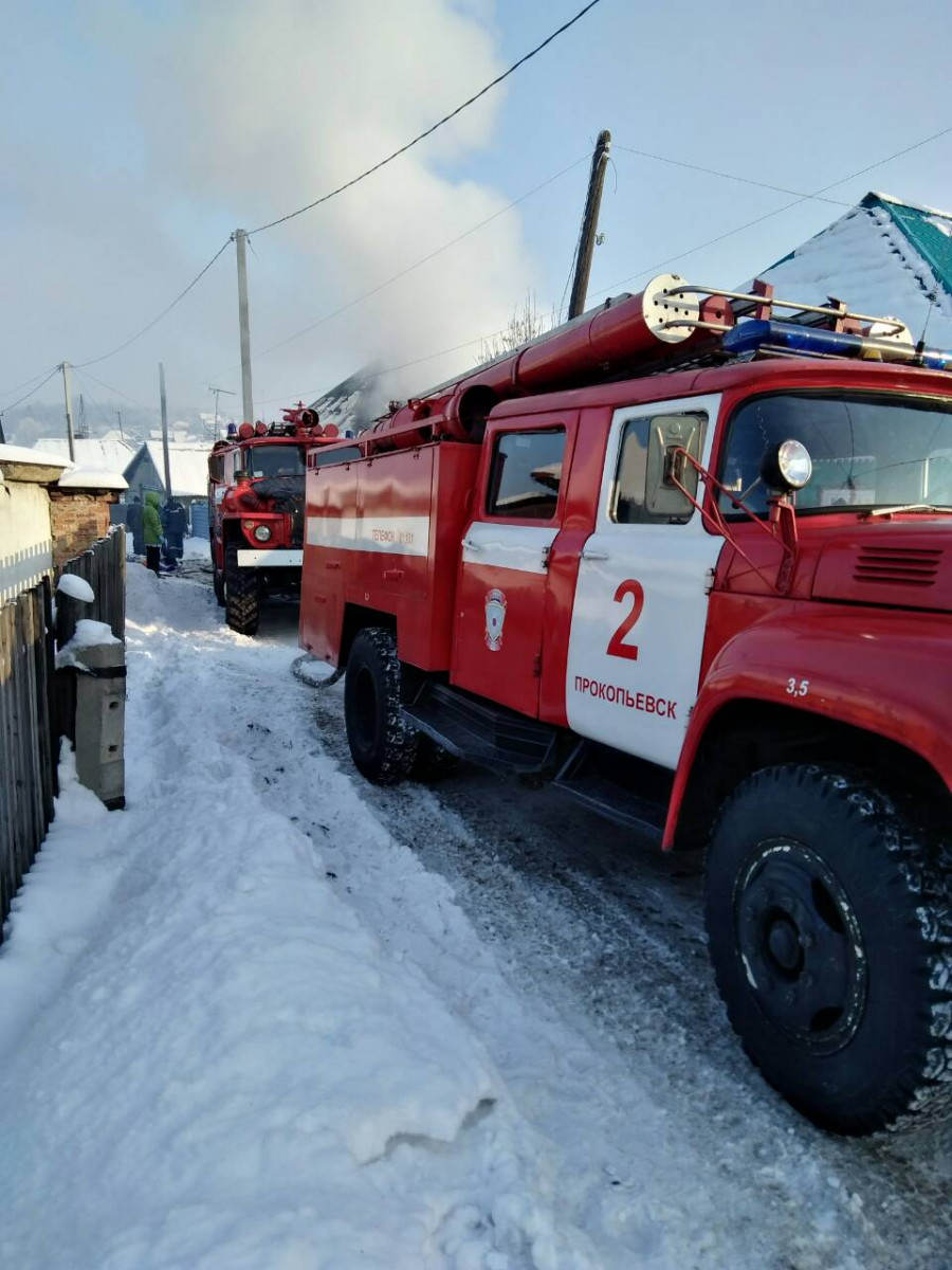 ЧП в Прокопьевске: при пожаре погиб человек