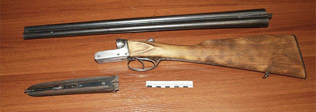 Прокопчанин сдал в полицию старинное французское ружье