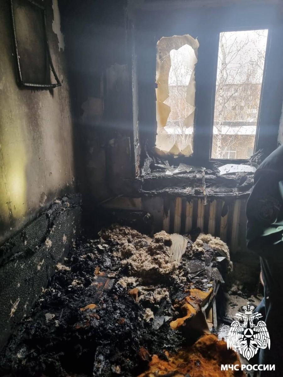 В Кузбассе в результате пожара погибли двое детей и их мать В Кузбассе в результате пожара погибли двое детей и их мать