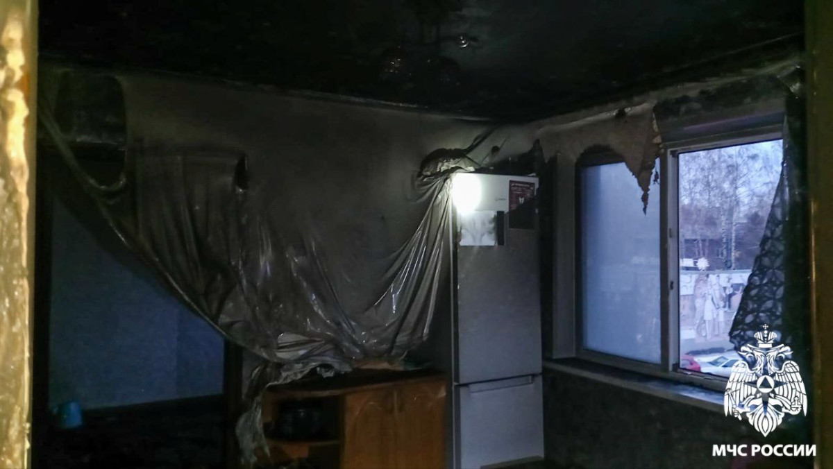 В Прокопьевском округе на пожаре погибли два ребенка трех и четырех лет