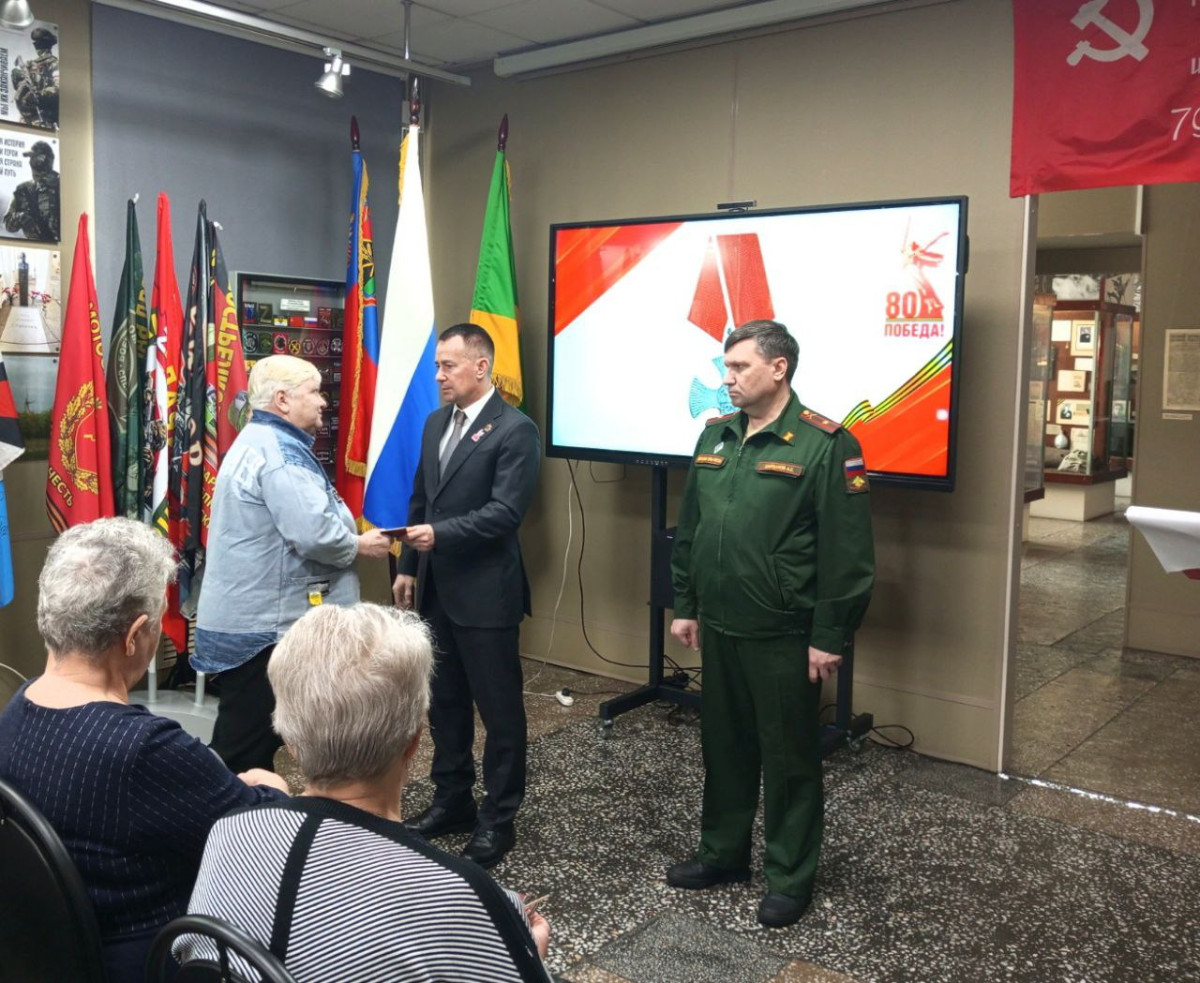 В Прокопьевске вручили ордена Мужества и медали семьям погибших героев