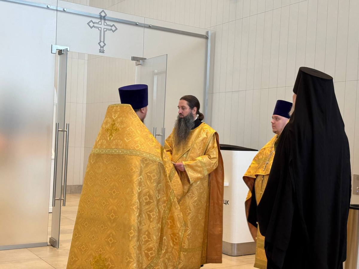 В аэропорту Новокузнецка освятили новую часовню В аэропорту Новокузнецка освятили новую часовню