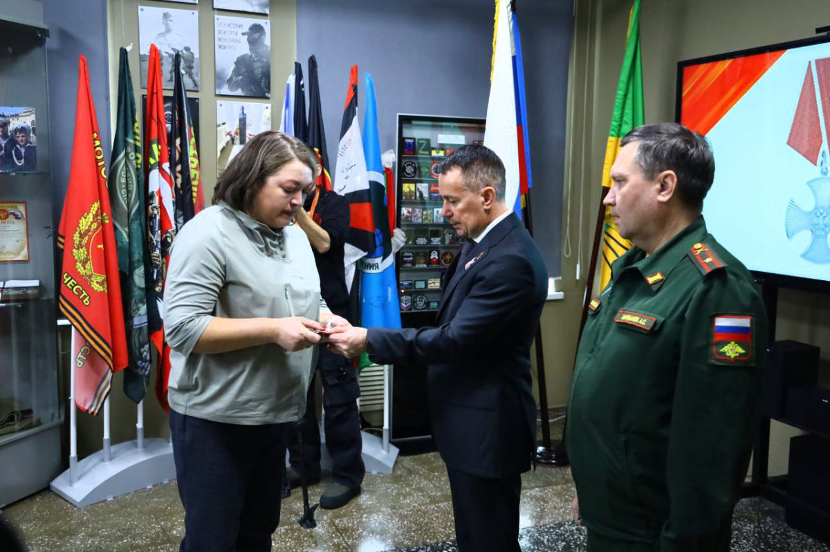 Ордена Мужества передали семьям погибших на СВО героям