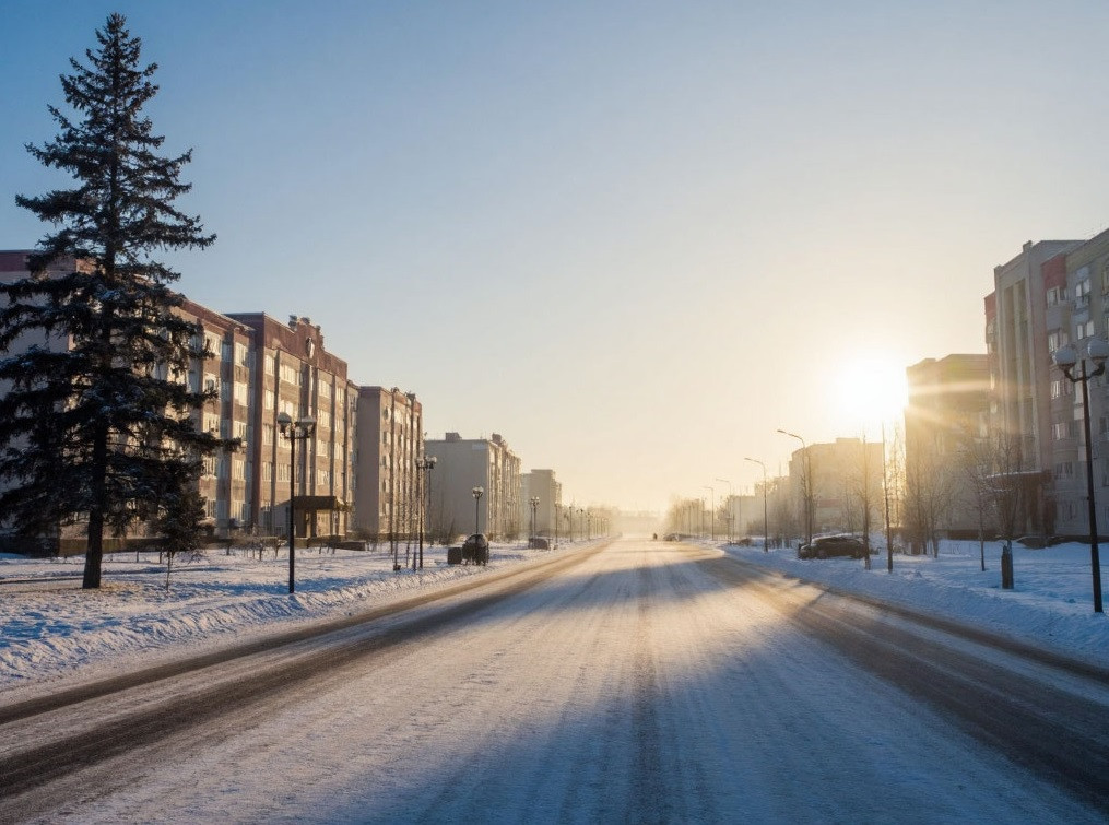 Кузбассовцев ждёт ясный и морозный финал самой короткой рабочей недели декабря