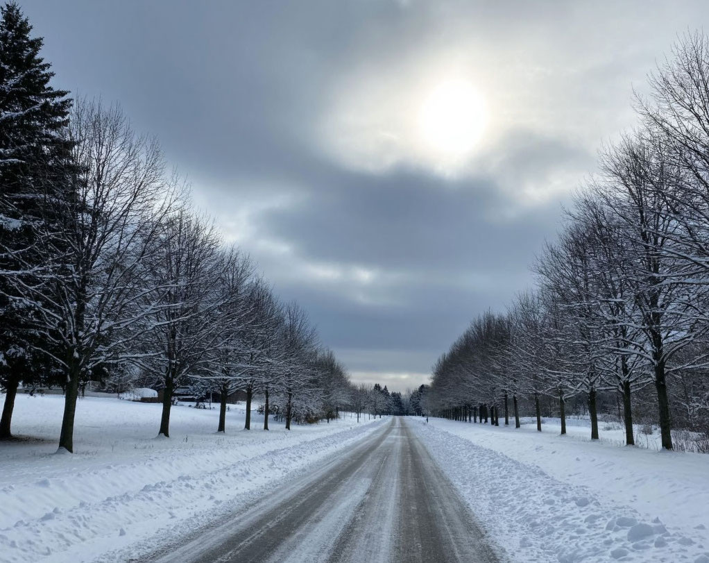 1 января: пасмурный старт года с мокрым снегом и метелями