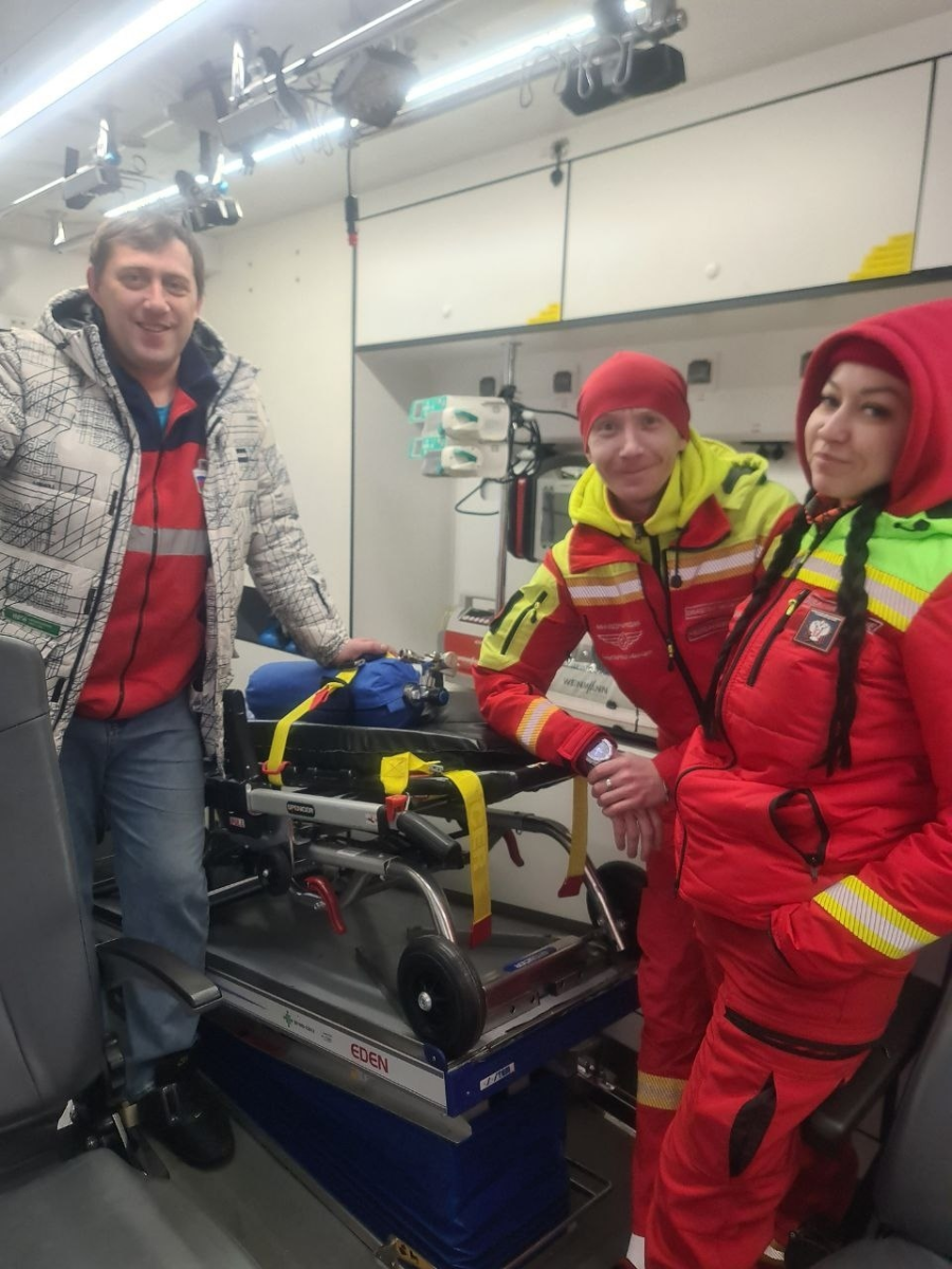 Медики Кузбасса провели санитарную эвакуацию пациента из Прокопьевска в Москву