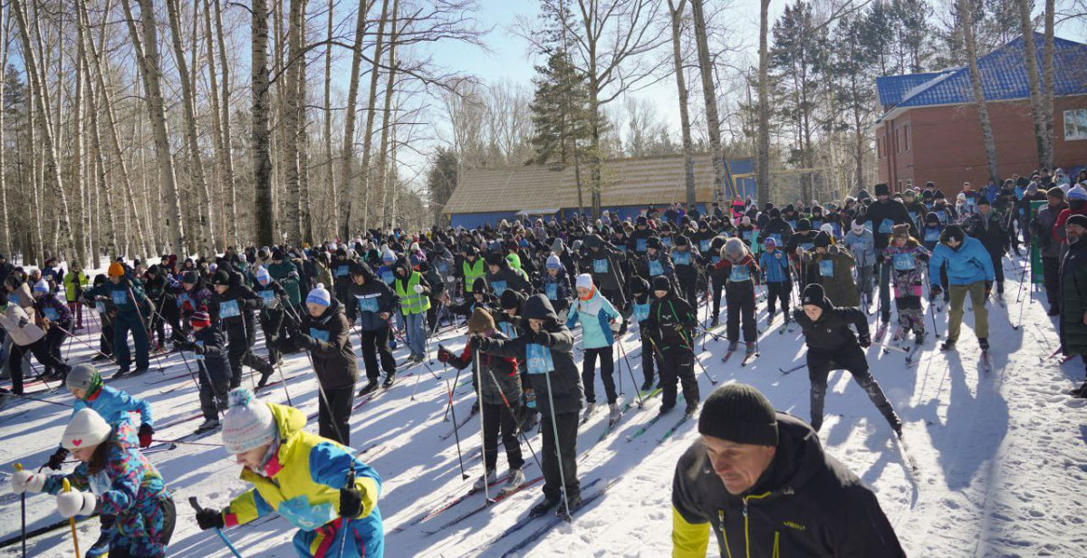 Около 1000 прокопчан встали на "Лыжню России"